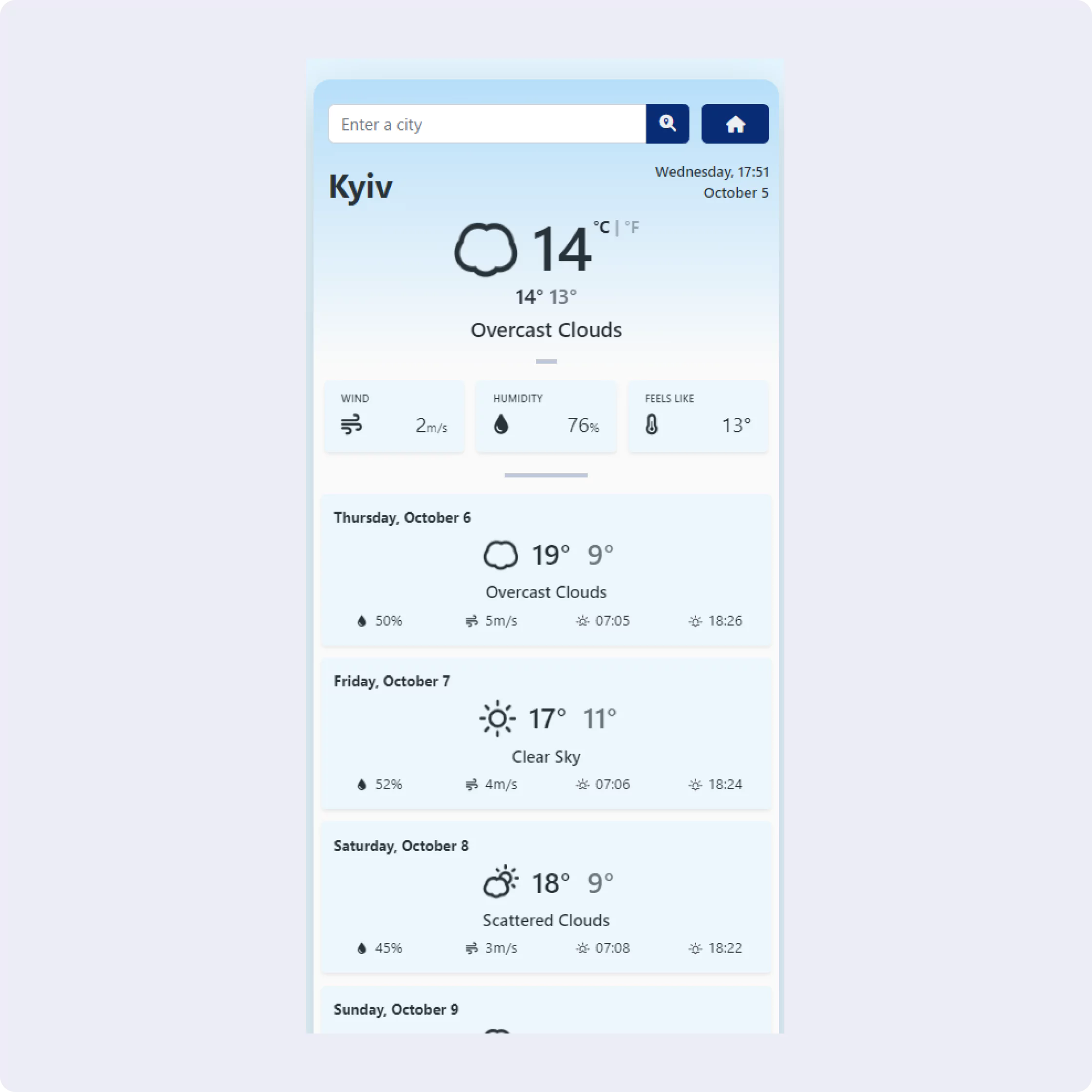 Weather App